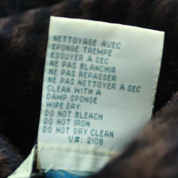 [WEATHER SPIRITS] Reversible Pleather and Faux Fur Coat - Picture 16 of 16